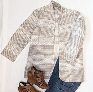 Chico's Lightweight Oversized Blazer, Size 2